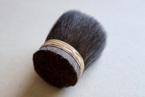Squirrel hair is a high quality material for brush making