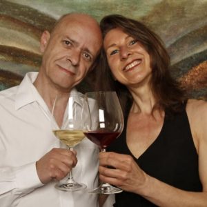 Künstler Martin Thomas und Sylvia Homberg