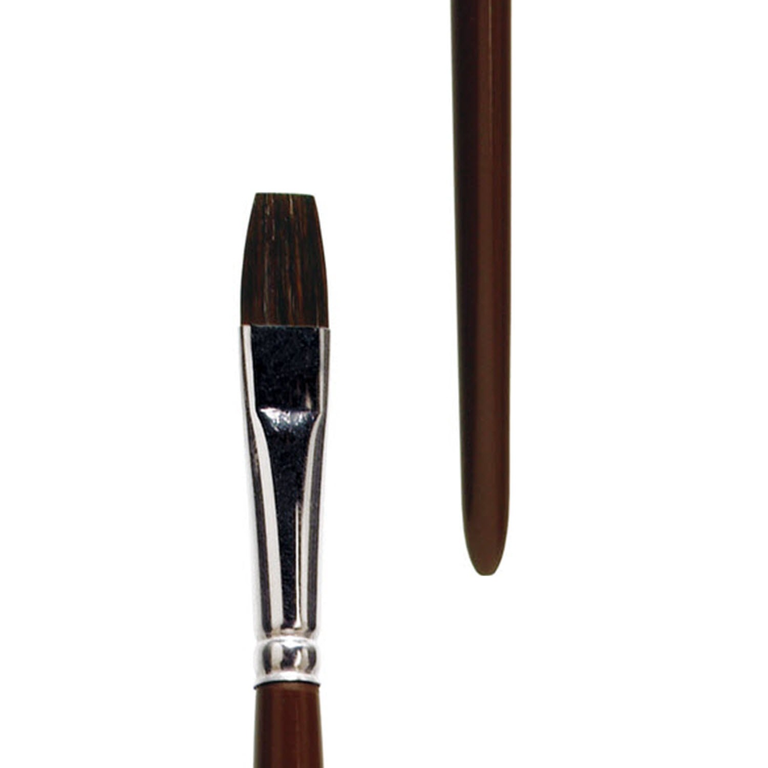 Oil & Acrylic Brush, flat Ox Hair lineo1911 Germany