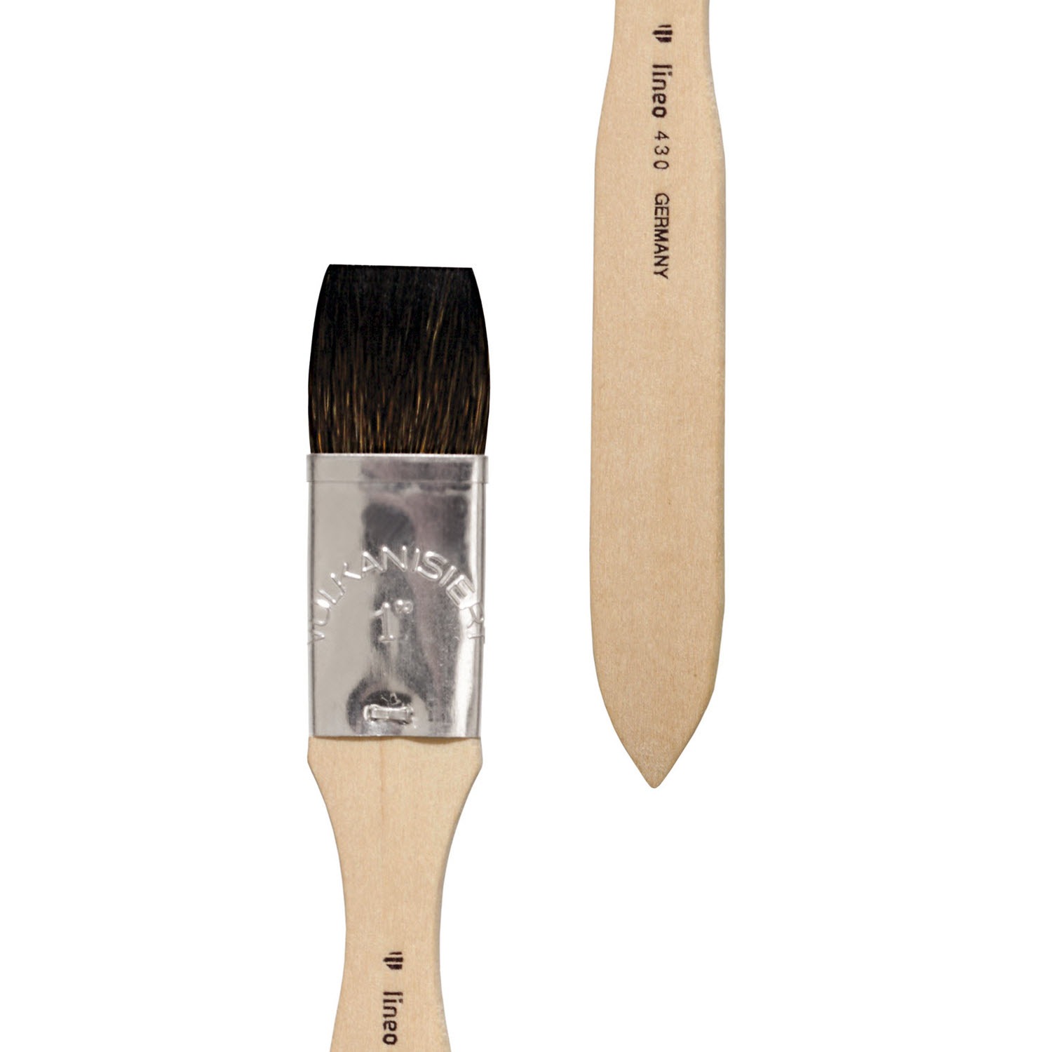 Varnish Brush flat, Squirrel Hair lineo1911 Artist Brushes