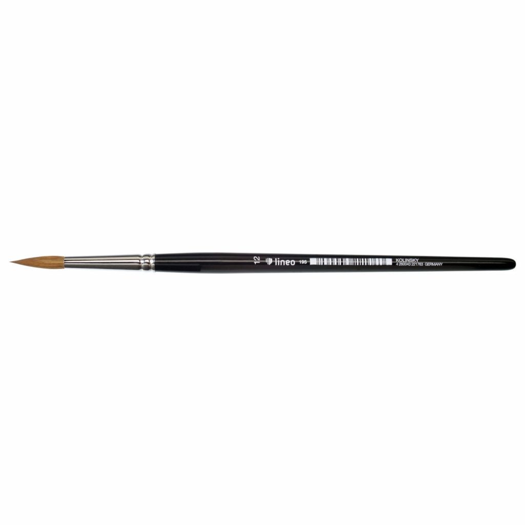 Watercolor Brush, round Kolinsky lineo1911 Shop