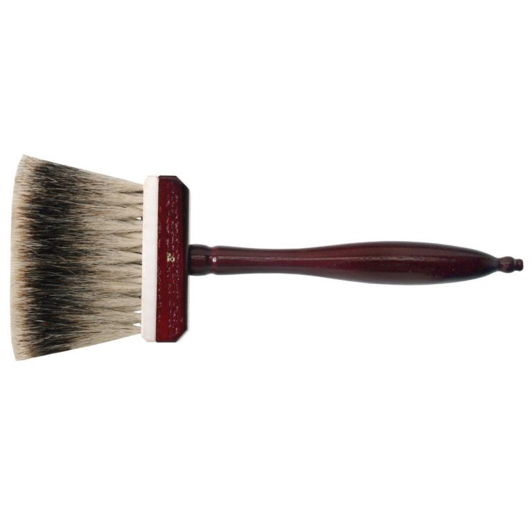 Royal & Langnickel LW15 Badger Softener Brush – 3″ Wide, All-Wood Handle, For Faux Finishing, Wood Grain, Marble Effects, Craft Projects