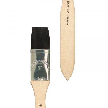 Acrylic & Varnish Brush - Natural Bristle - lineo1911 - Artist Brushes