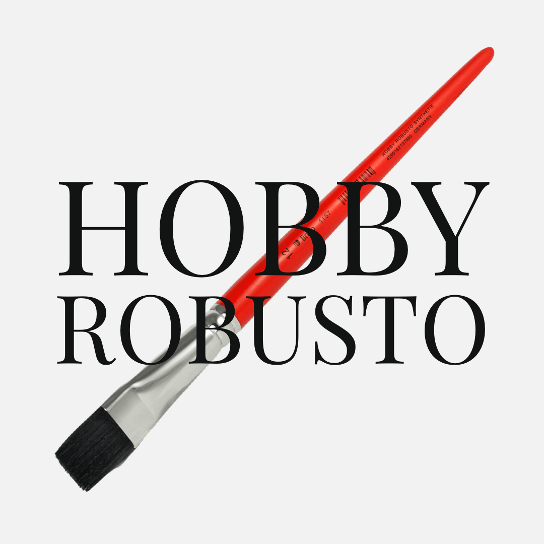 lineo HOBBY ROBUSTO Pinsel Alround für Acryl, Aquarell und Ölfarben