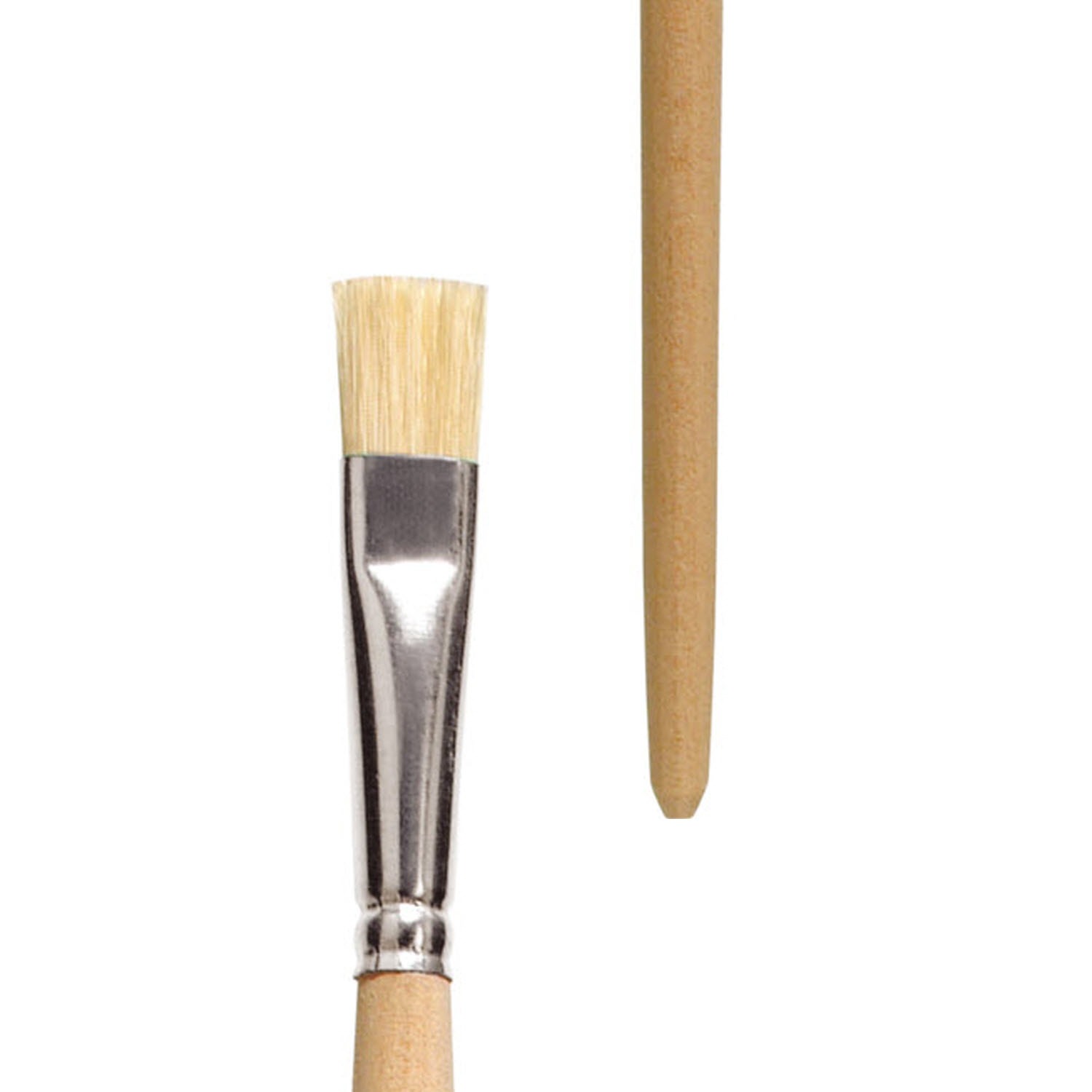 Oil & Acrylic Brush, flat - Bristle - lineo1911 - Shop