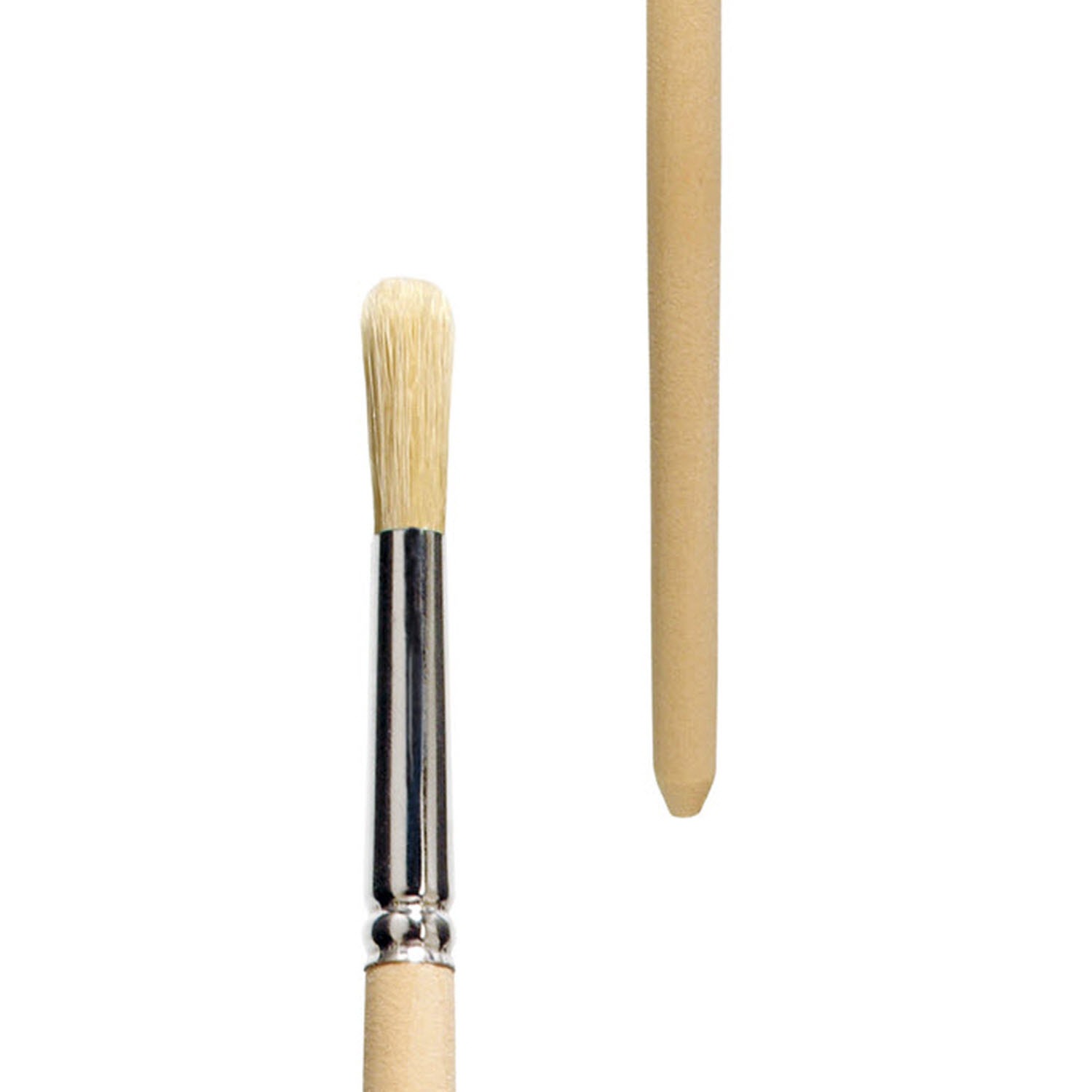 Oil & Acrylic Brush, round - Bristle - lineo1911 - Artist Brushes